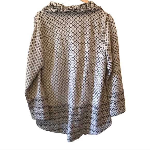 Style & Co Textured Cowl Neck Pullover 1X XL Womens Sweatshirt - Picture 3 of 6